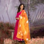 Adaah Taffeta Silk Anarkali